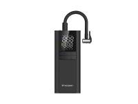 Compressor Wozinsky WPEP-8000, bomba el�trica, bateria externa de 8000mAh, lanterna - preto