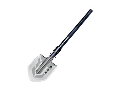 Wozinsky WSS-211 survival bushcraft shovel multifunctional knife breaker flint whistle harpoon 21 in