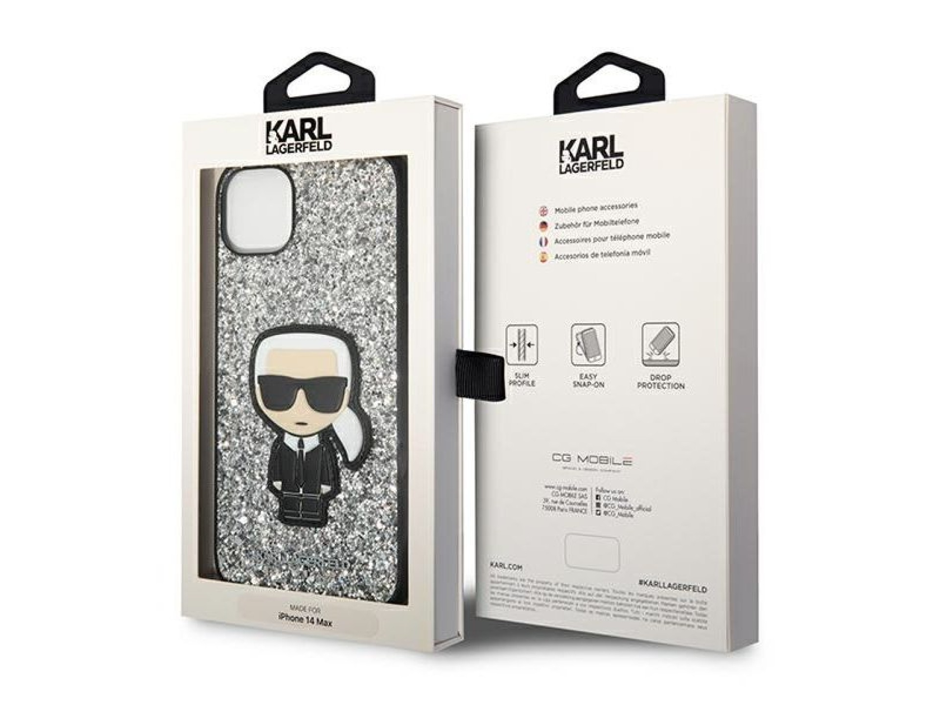 Karl Lagerfeld KLHCP14MGFKPG iPhone 14 Plus 6.7