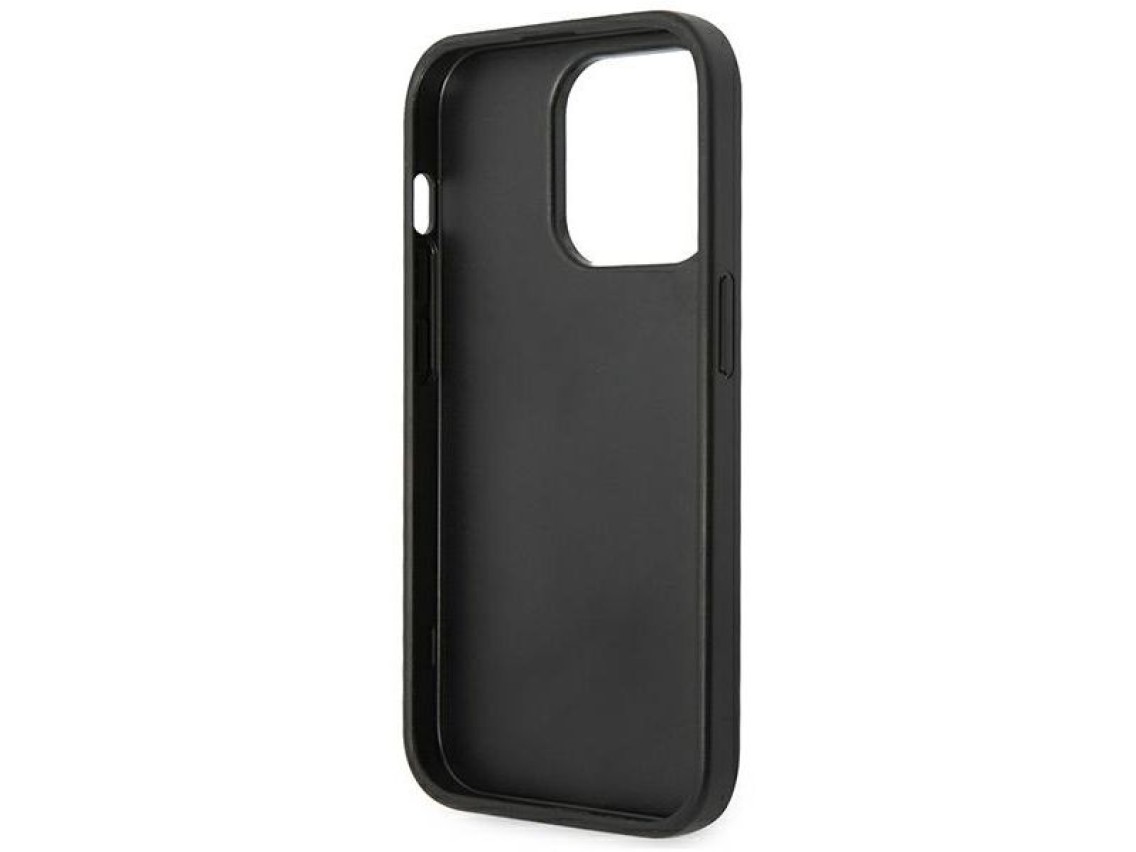 Karl Lagerfeld KLHCP14XGFKPG iPhone 14 Pro Max 6.7 "hardcase silver / silver Glitter Flakes Ikonik