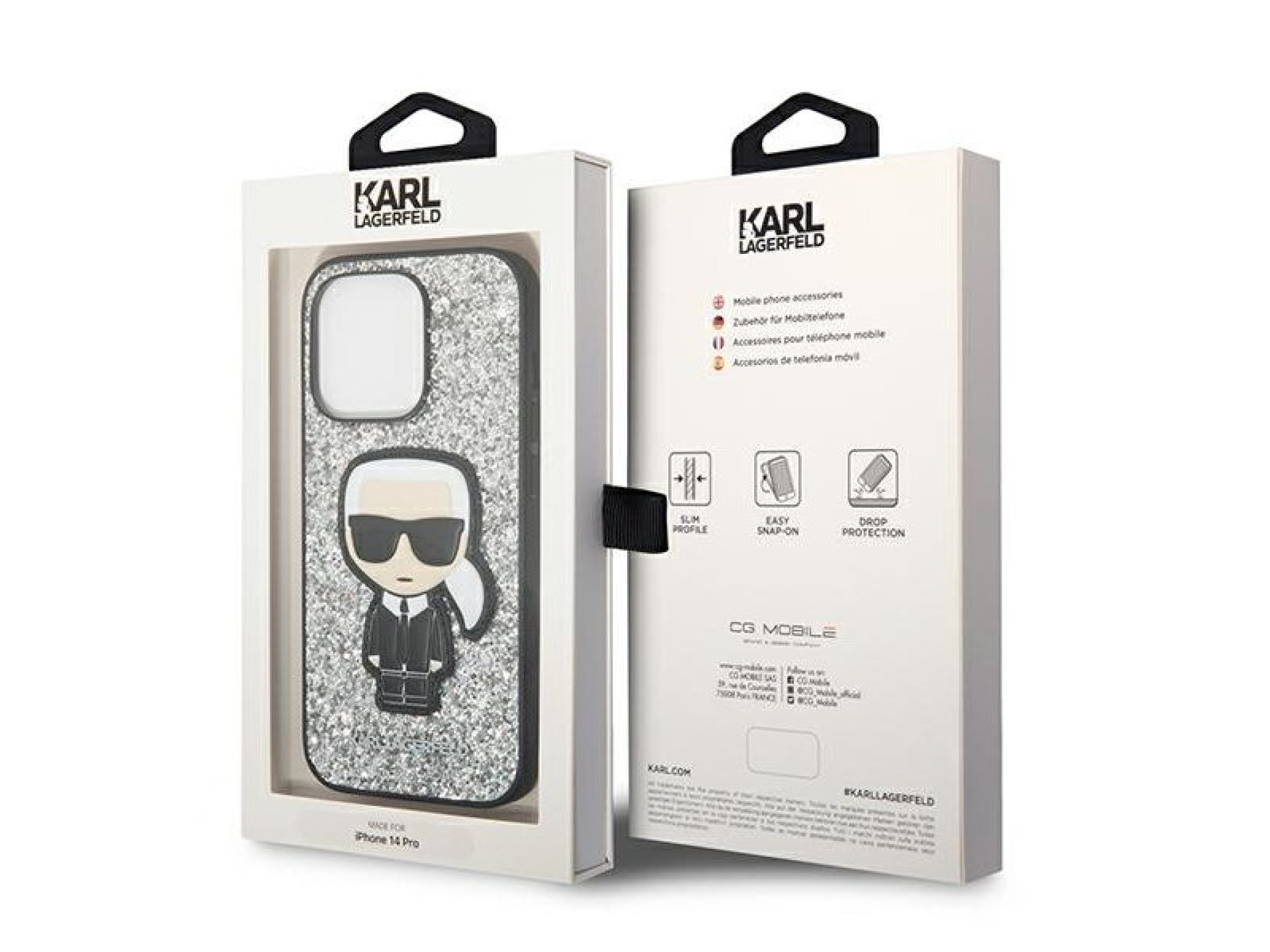 Karl Lagerfeld KLHCP14XGFKPG iPhone 14 Pro Max 6.7
