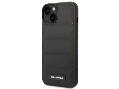 Karl Lagerfeld Puffy Elongated Logo Case for iPhone 14 Plus - Black Karl Lagerfeld Puffy Elongated Logo Case for iPhone 14 Plus - Black