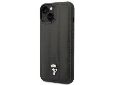 Karl Lagerfeld Puffy Ikonik Pin Case for iPhone 14 Plus - Black Karl Lagerfeld Puffy Ikonik Pin Case for iPhone 14 Plus - Black