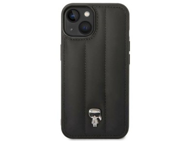 Karl Lagerfeld Puffy Ikonik Pin Case for iPhone 14 Plus - Black Karl Lagerfeld Puffy Ikonik Pin Case for iPhone 14 Plus - Black