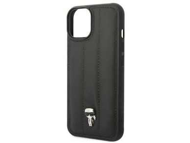Karl Lagerfeld Puffy Ikonik Pin Case for iPhone 14 Plus - Black Karl Lagerfeld Puffy Ikonik Pin Case for iPhone 14 Plus - Black