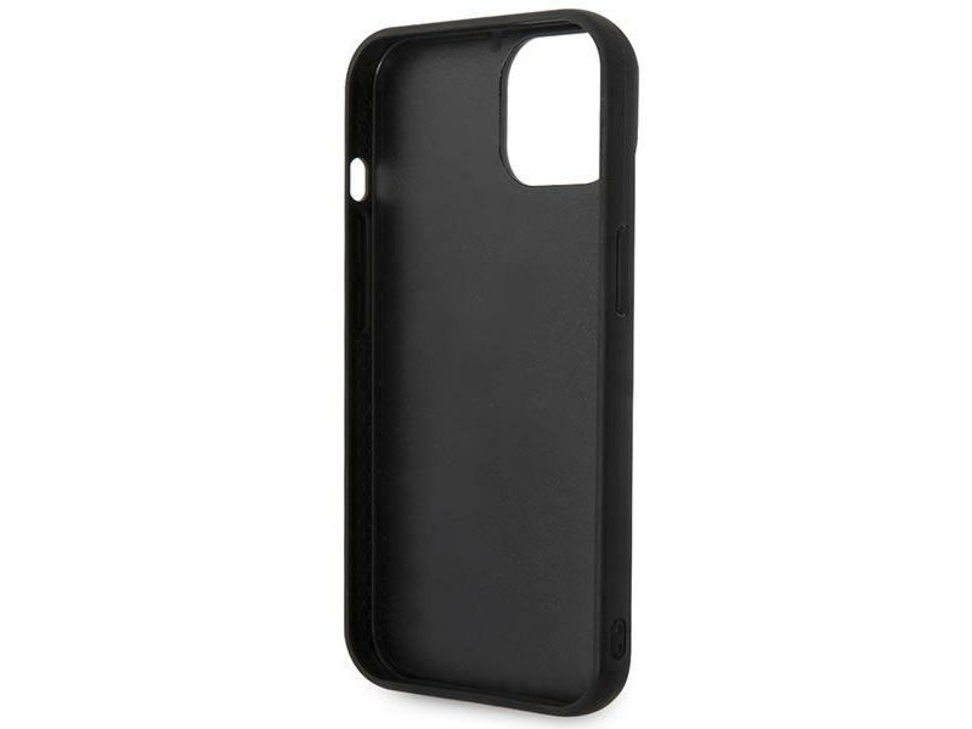 Karl Lagerfeld Puffy Ikonik Pin Case for iPhone 14 Plus - Black