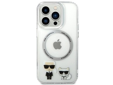 Karl Lagerfeld KLHMP14XHKCT iPhone 14 Pro Max 6.7 "hardcase transparent / transparent Karl & Choupet Karl Lagerfeld KLHMP14XHKCT iPhone 14 Pro Max 6.7 "hardcase transparent / transparent Karl & Choupet