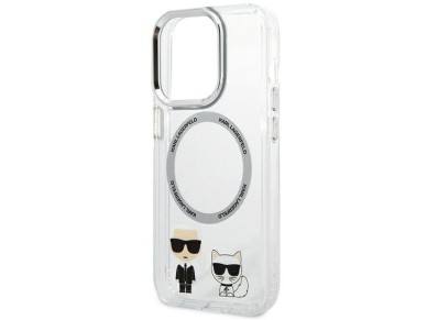 Karl Lagerfeld KLHMP14XHKCT iPhone 14 Pro Max 6.7 "hardcase transparent / transparent Karl & Choupet Karl Lagerfeld KLHMP14XHKCT iPhone 14 Pro Max 6.7 "hardcase transparent / transparent Karl & Choupet
