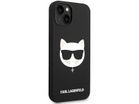 Capa rígida preta Karl Lagerfeld KLHMP14MSLCHBK para iPhone 14 Plus de 6,7 polegadas com conector Ch Capa rígida preta Karl Lagerfeld KLHMP14MSLCHBK para iPhone 14 Plus de 6,7 polegadas com conector Ch