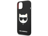 Capa rígida preta Karl Lagerfeld KLHMP14MSLCHBK para iPhone 14 Plus de 6,7 polegadas com conector Ch Capa rígida preta Karl Lagerfeld KLHMP14MSLCHBK para iPhone 14 Plus de 6,7 polegadas com conector Ch