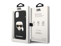 Karl Lagerfeld Silicone Karl's Head MagSafe case for iPhone 14 Plus - black