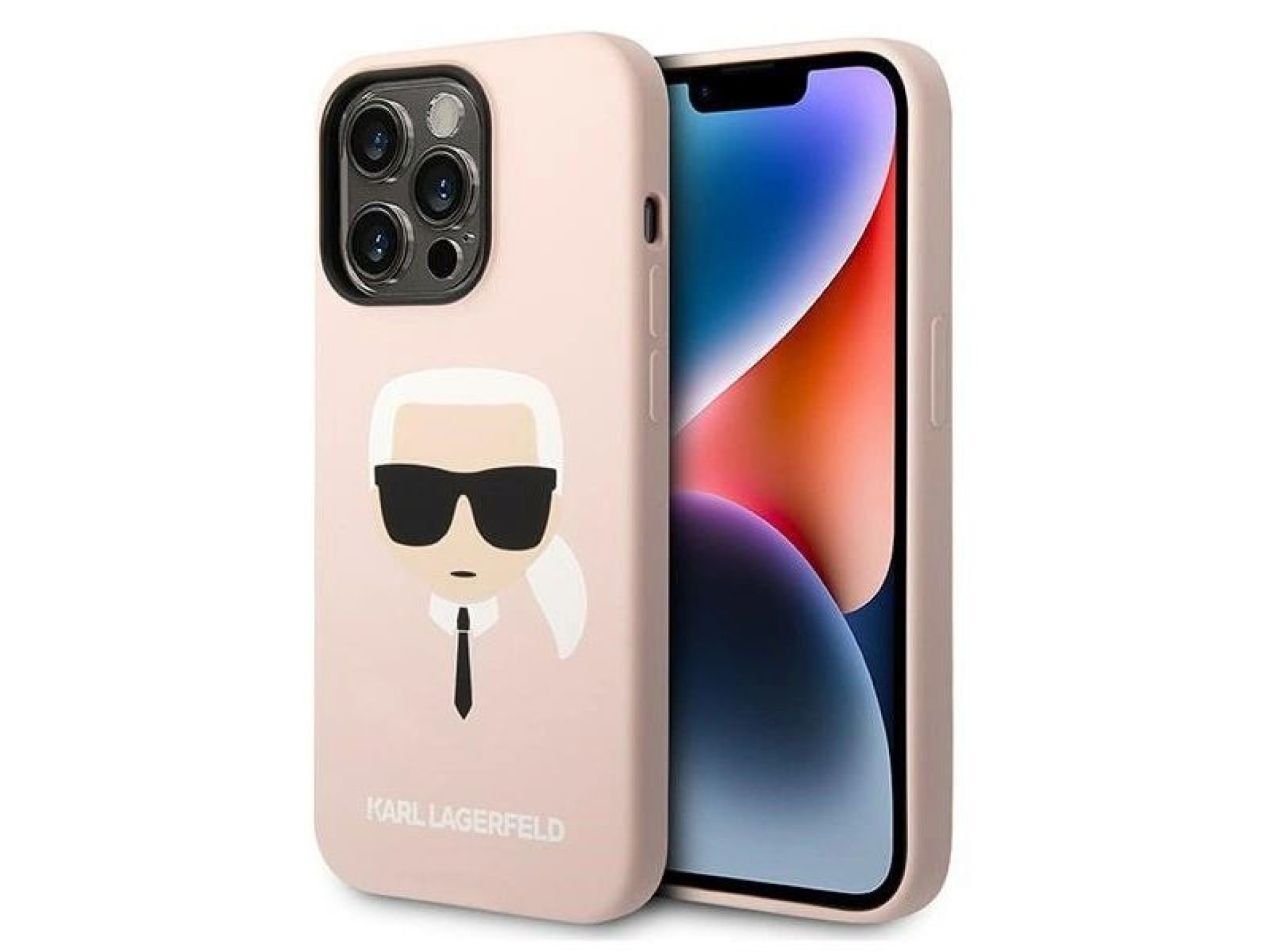 Capa rígida Karl Lagerfeld KLHMP14XSLKHLP para iPhone 14 Pro Max 6.7