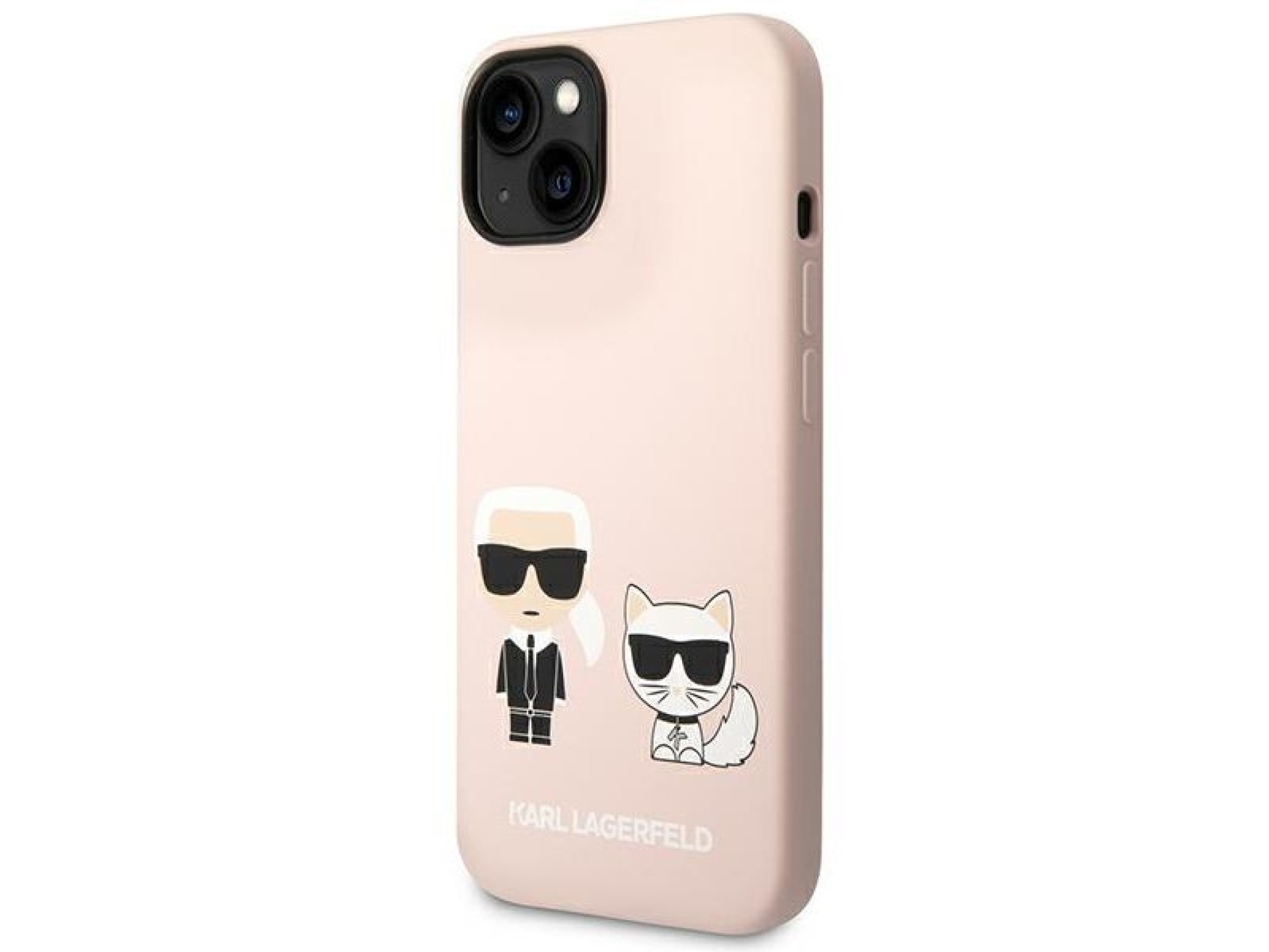 Funda rígida Karl Lagerfeld KLHMP14MSSKCI para iPhone 14 Plus de 6,7