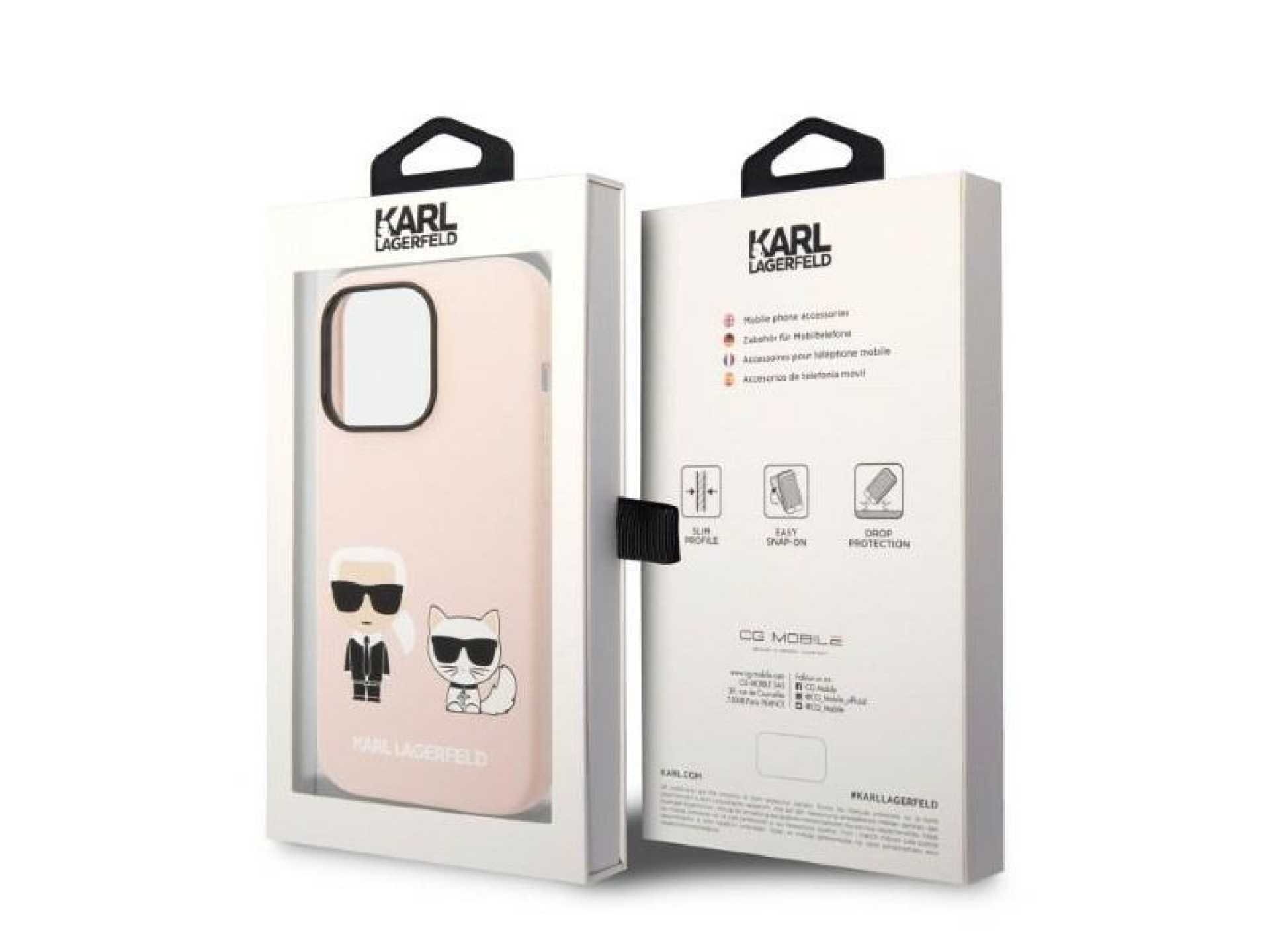 Karl Lagerfeld KLHMP14LSSKCI iPhone 14 Pro 6.1