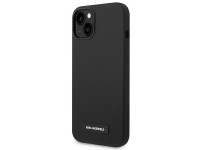 Capa rígida preta com placa de silicone preta Karl Lagerfeld KLHMP14MSLMP1K para iPhone 14 Plus de 6 Capa rígida preta com placa de silicone preta Karl Lagerfeld KLHMP14MSLMP1K para iPhone 14 Plus de 6