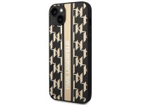 Karl Lagerfeld KLHCP14MPGKLSKW iPhone 14 Plus 6,7" carcasa rígida marrón / franja Monogram marrón Karl Lagerfeld KLHCP14MPGKLSKW iPhone 14 Plus 6,7" carcasa rígida marrón / franja Monogram marrón