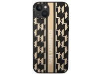 Karl Lagerfeld KLHCP14MPGKLSKW iPhone 14 Plus 6,7" carcasa rígida marrón / franja Monogram marrón Karl Lagerfeld KLHCP14MPGKLSKW iPhone 14 Plus 6,7" carcasa rígida marrón / franja Monogram marrón
