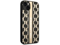 Karl Lagerfeld KLHCP14MPGKLSKW iPhone 14 Plus 6,7" carcasa rígida marrón / franja Monogram marrón Karl Lagerfeld KLHCP14MPGKLSKW iPhone 14 Plus 6,7" carcasa rígida marrón / franja Monogram marrón