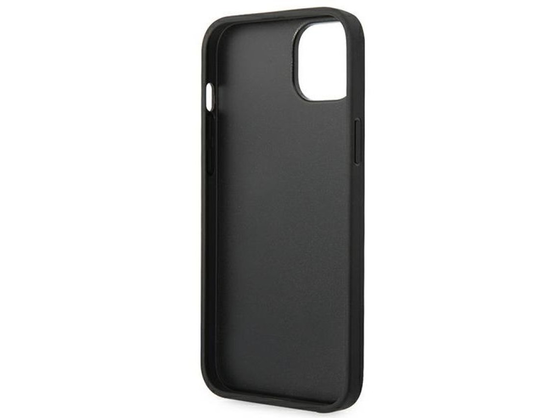 Karl Lagerfeld KLHCP14MPGKLSKN iPhone 14 Plus 6.7 "capa rígida verde / listra monograma verde