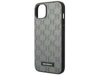 Karl Lagerfeld KLHCP14SSAKLHPG iPhone 14 6.1 "carcasa rígida gris / gris Saffiano Mono Metal Logo Karl Lagerfeld KLHCP14SSAKLHPG iPhone 14 6.1 "carcasa rígida gris / gris Saffiano Mono Metal Logo