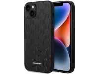 Karl Lagerfeld KLHCP14MSAKLHPK Capa rígida preta para iPhone 14 Plus de 6,7 polegadas com logotipo e Karl Lagerfeld KLHCP14MSAKLHPK Capa rígida preta para iPhone 14 Plus de 6,7 polegadas com logotipo e