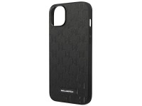 Karl Lagerfeld KLHCP14MSAKLHPK Capa rígida preta para iPhone 14 Plus de 6,7 polegadas com logotipo e Karl Lagerfeld KLHCP14MSAKLHPK Capa rígida preta para iPhone 14 Plus de 6,7 polegadas com logotipo e