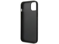 Karl Lagerfeld KLHCP14MSAKLHPK Capa rígida preta para iPhone 14 Plus de 6,7 polegadas com logotipo e Karl Lagerfeld KLHCP14MSAKLHPK Capa rígida preta para iPhone 14 Plus de 6,7 polegadas com logotipo e