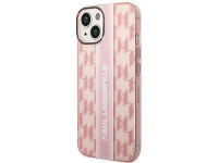 Karl Lagerfeld KLHCP14MHKLSPCP iPhone 14 Plus 6.7 "hardcase pink / pink Mono Vertical Stripe Karl Lagerfeld KLHCP14MHKLSPCP iPhone 14 Plus 6.7 "hardcase pink / pink Mono Vertical Stripe