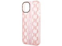 Karl Lagerfeld KLHCP14MHKLSPCP iPhone 14 Plus 6.7 "hardcase pink / pink Mono Vertical Stripe Karl Lagerfeld KLHCP14MHKLSPCP iPhone 14 Plus 6.7 "hardcase pink / pink Mono Vertical Stripe