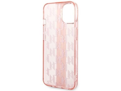 Karl Lagerfeld KLHCP14MHKLSPCP iPhone 14 Plus 6.7" carcasa rígida rosa / rosa Mono Vertical Stripe Karl Lagerfeld KLHCP14MHKLSPCP iPhone 14 Plus 6.7" carcasa rígida rosa / rosa Mono Vertical Stripe