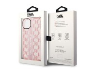 Karl Lagerfeld KLHCP14MHKLSPCP iPhone 14 Plus 6.7 "hardcase pink / pink Mono Vertical Stripe Karl Lagerfeld KLHCP14MHKLSPCP iPhone 14 Plus 6.7 "hardcase pink / pink Mono Vertical Stripe