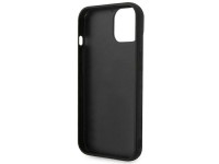 Funda con monograma 3D de Karl Lagerfeld para iPhone 14 Plus - Negra