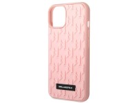 Funda con monograma 3D de Karl Lagerfeld para iPhone 14 Plus - Rosa Funda con monograma 3D de Karl Lagerfeld para iPhone 14 Plus - Rosa