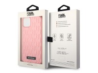 Funda con monograma 3D de Karl Lagerfeld para iPhone 14 Plus - Rosa Funda con monograma 3D de Karl Lagerfeld para iPhone 14 Plus - Rosa