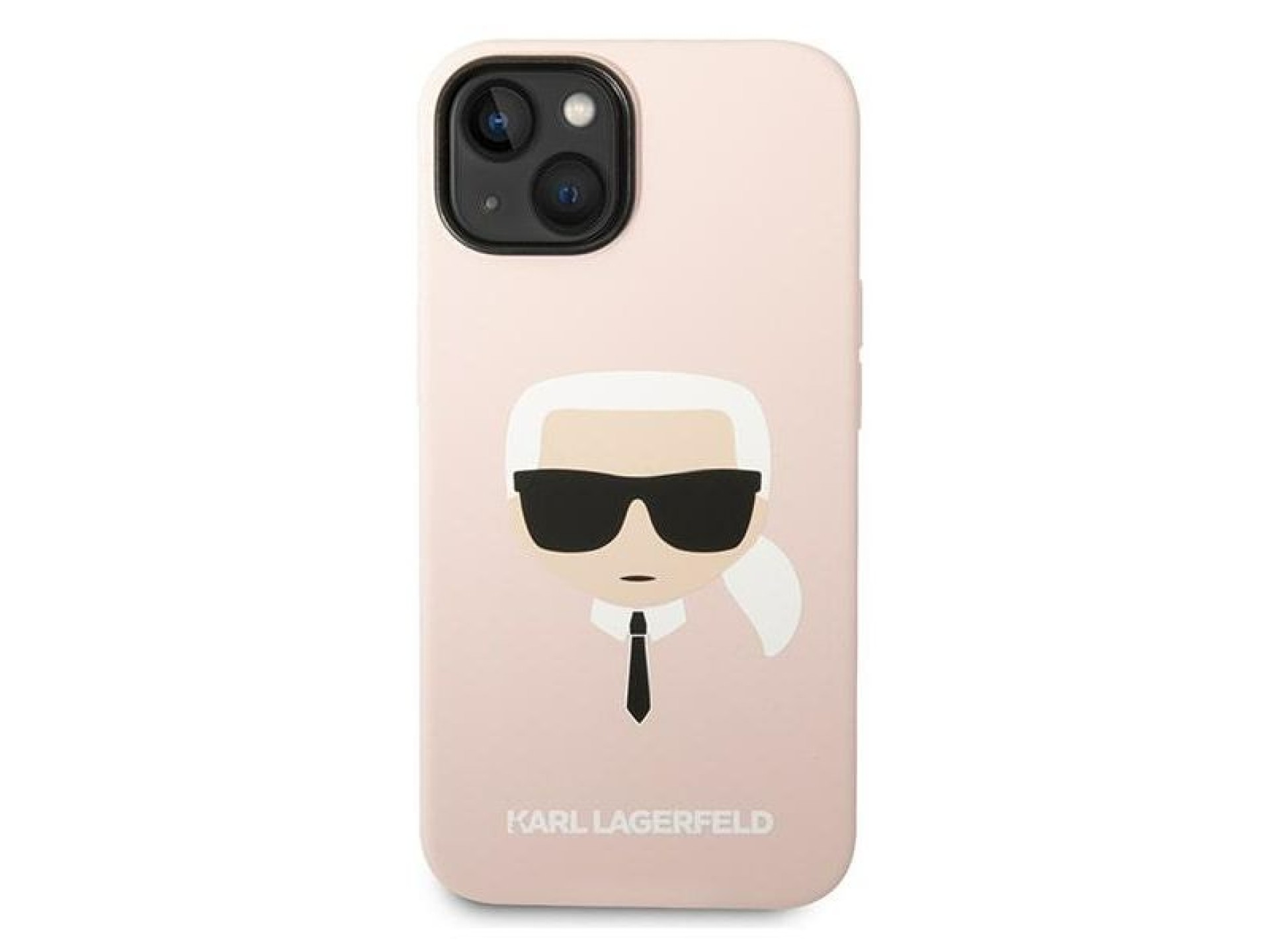 Capa rígida rosa Karl Lagerfeld KLHCP14MSLKHLP para iPhone 14 Plus 6.7