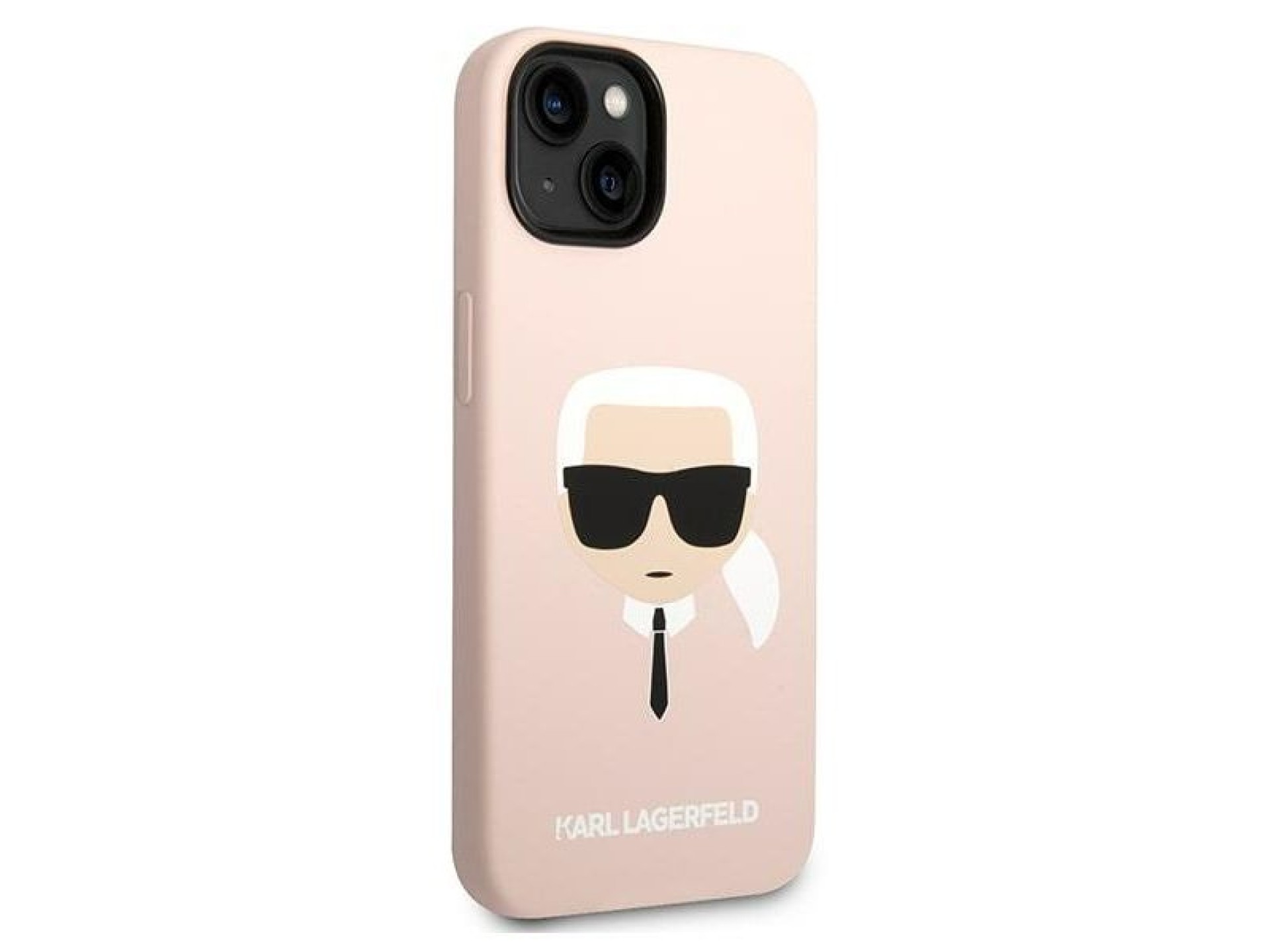 Capa rígida rosa Karl Lagerfeld KLHCP14MSLKHLP para iPhone 14 Plus 6.7