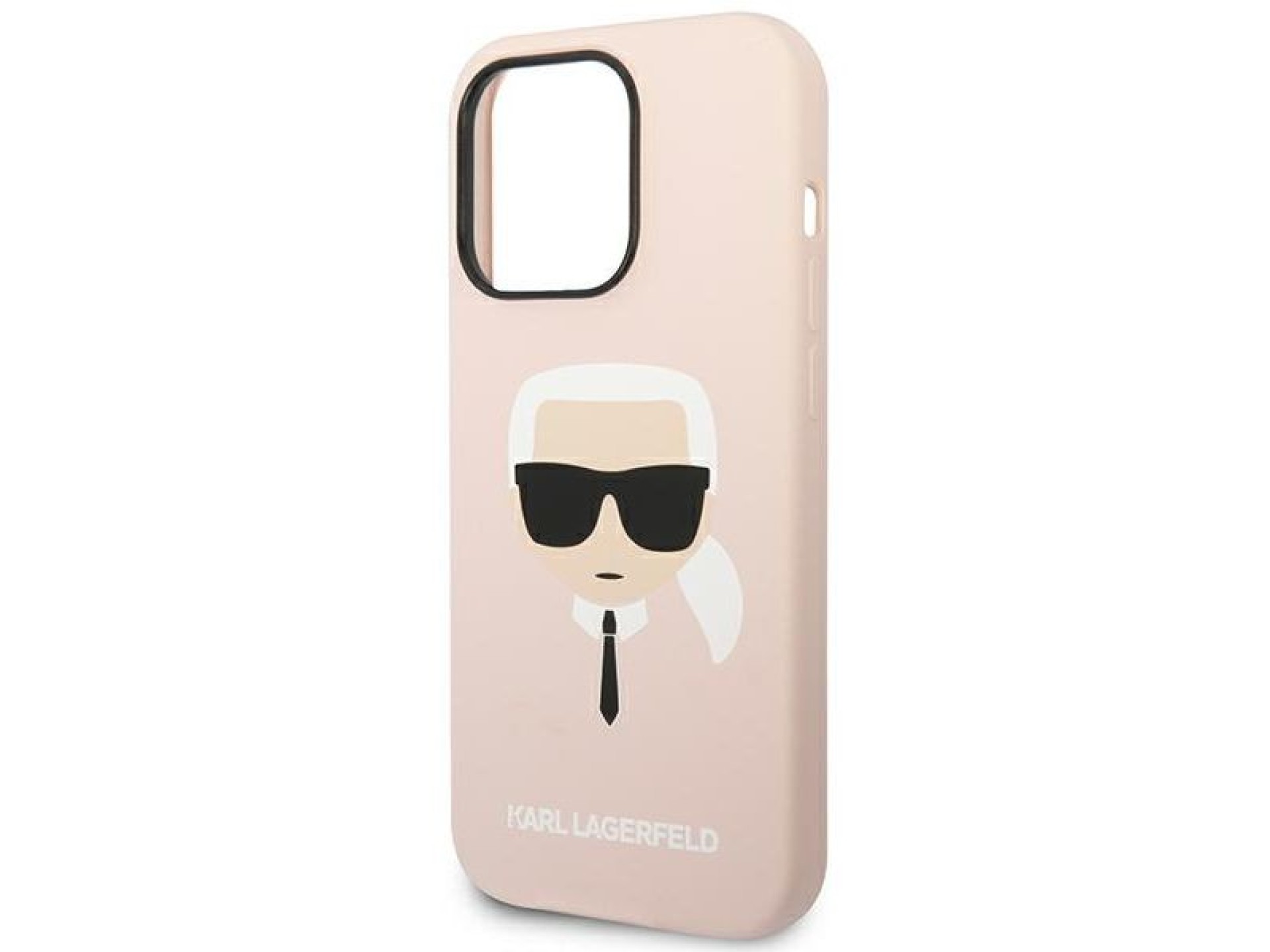 Capa rígida rosa Karl Lagerfeld KLHCP14XSLKHLP para iPhone 14 Pro Max 6.7