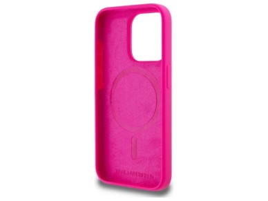 Karl Lagerfeld KLHMP15XSKHPPLF iPhone 15 Pro Max 6.7" fuchsia/fuschia hardcase Silicone Karl Head Pr Karl Lagerfeld KLHMP15XSKHPPLF iPhone 15 Pro Max 6.7" fuchsia/fuschia hardcase Silicone Karl Head Pr