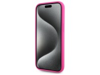 Funda rígida de silicona Karl Lagerfeld KLHMP15SSKHPPLF para iPhone 15 de 6,1" color fucsia/fuschia, Funda rígida de silicona Karl Lagerfeld KLHMP15SSKHPPLF para iPhone 15 de 6,1" color fucsia/fuschia,