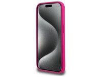 Capa rígida de silicone Karl Lagerfeld KLHMP15XSKHPPLF para iPhone 15 Pro Max 6.7" fúcsia/fúcsia com Capa rígida de silicone Karl Lagerfeld KLHMP15XSKHPPLF para iPhone 15 Pro Max 6.7" fúcsia/fúcsia com