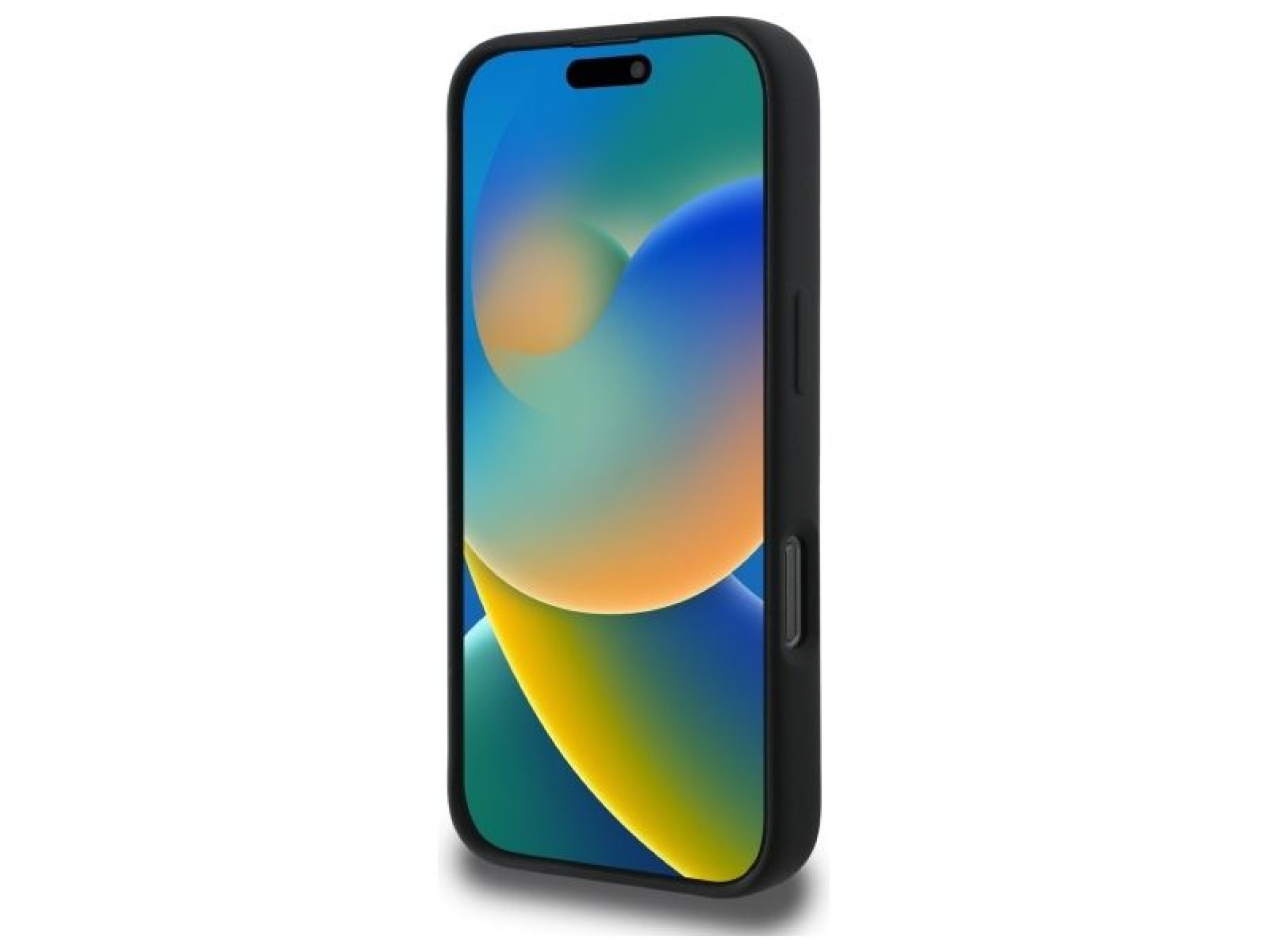 Funda rígida negra/negra Karl Lagerfeld KLHMP16XSKCHTCK para iPhone 16 Pro Max de 6,9