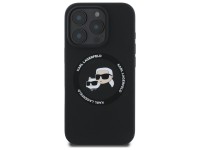 Funda rígida negra/negra Karl Lagerfeld KLHMP16XSKCHTCK para iPhone 16 Pro Max de 6,9" con cabezales Funda rígida negra/negra Karl Lagerfeld KLHMP16XSKCHTCK para iPhone 16 Pro Max de 6,9" con cabezales