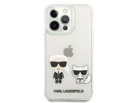Karl Lagerfeld Karl & Choupette Case for iPhone 13 Pro Max 6.7" - Transparent Karl Lagerfeld Karl & Choupette Case for iPhone 13 Pro Max 6.7" - Transparent