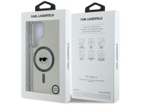Case Karl Lagerfeld Button Karl Head Printed Logo MagSafe Samsung Galaxy S25 Ultra black Case Karl Lagerfeld Button Karl Head Printed Logo MagSafe Samsung Galaxy S25 Ultra black