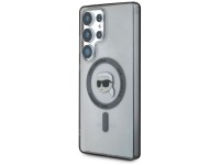 Case Karl Lagerfeld Button Karl Head Printed Logo MagSafe Samsung Galaxy S25 Ultra black Case Karl Lagerfeld Button Karl Head Printed Logo MagSafe Samsung Galaxy S25 Ultra black
