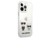 Karl Lagerfeld Karl & Choupette Case for iPhone 13 Pro Max 6.7" - Transparent Karl Lagerfeld Karl & Choupette Case for iPhone 13 Pro Max 6.7" - Transparent