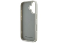 Karl Lagerfeld HC 3D Rubber Double Heads iPhone 16 Case - Beige Karl Lagerfeld HC 3D Rubber Double Heads iPhone 16 Case - Beige