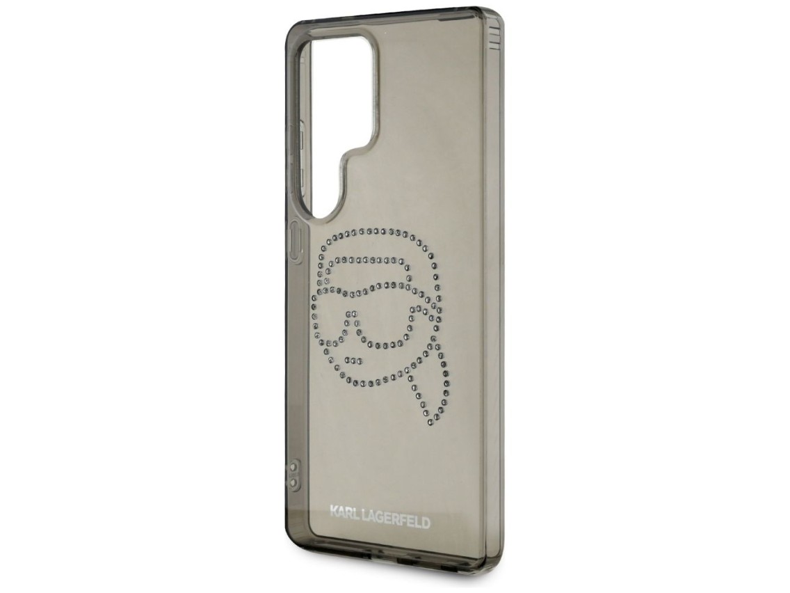 Case Karl Lagerfeld Rhinestones Karl Head Logo Samsung Galaxy S25 Ultra black