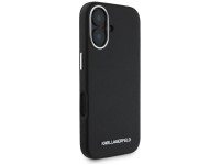 Funda Karl Lagerfeld Saffiano con logotipo metálico alargado y envoltura completa para iPhone 16 - N Funda Karl Lagerfeld Saffiano con logotipo metálico alargado y envoltura completa para iPhone 16 - N