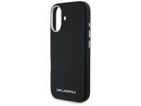 Funda Karl Lagerfeld Saffiano con logotipo metálico alargado y envoltura completa para iPhone 16 - N Funda Karl Lagerfeld Saffiano con logotipo metálico alargado y envoltura completa para iPhone 16 - N